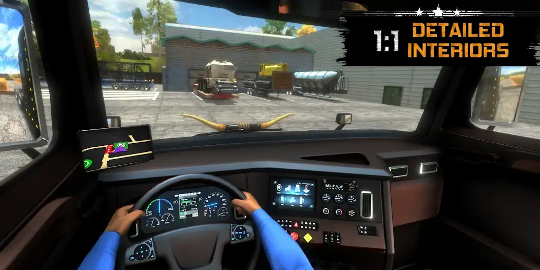Скачать Truck Simulator USA Revolution [MOD Много денег] на Андроид