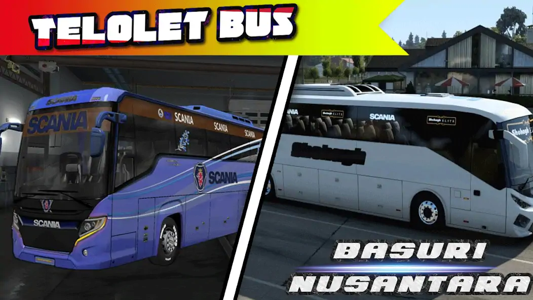 Скачать Bus Telolet Basuri Nusantara [MOD Бесконечные монеты] на Андроид