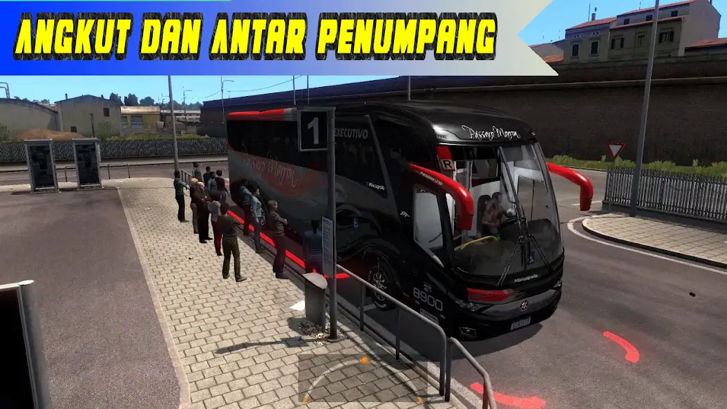 Скачать Bus Telolet Basuri Nusantara [MOD Бесконечные монеты] на Андроид