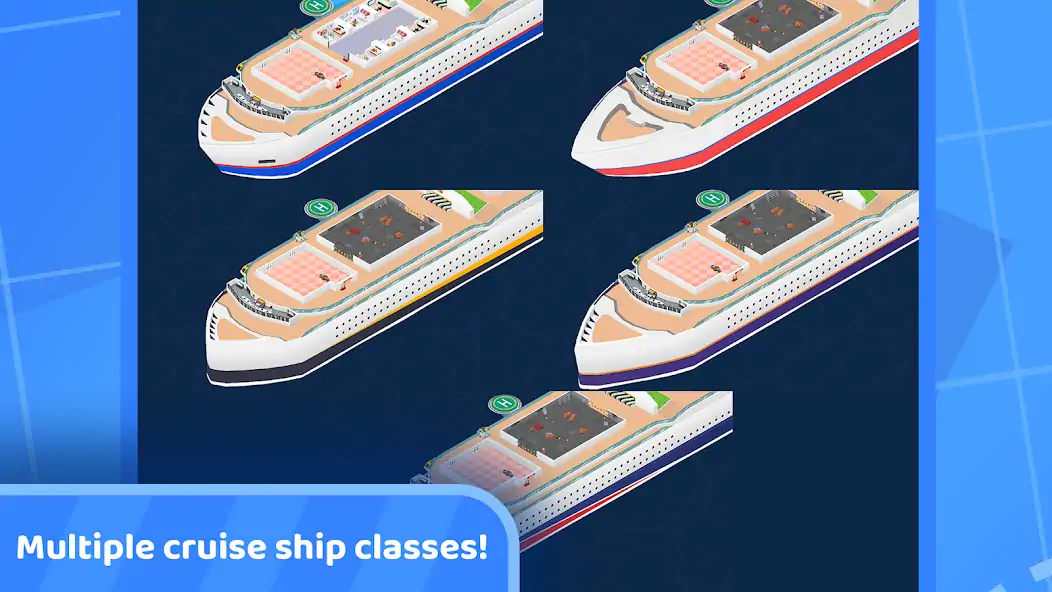 Скачать Idle Cruise Ship Simulator [MOD Много монет] на Андроид