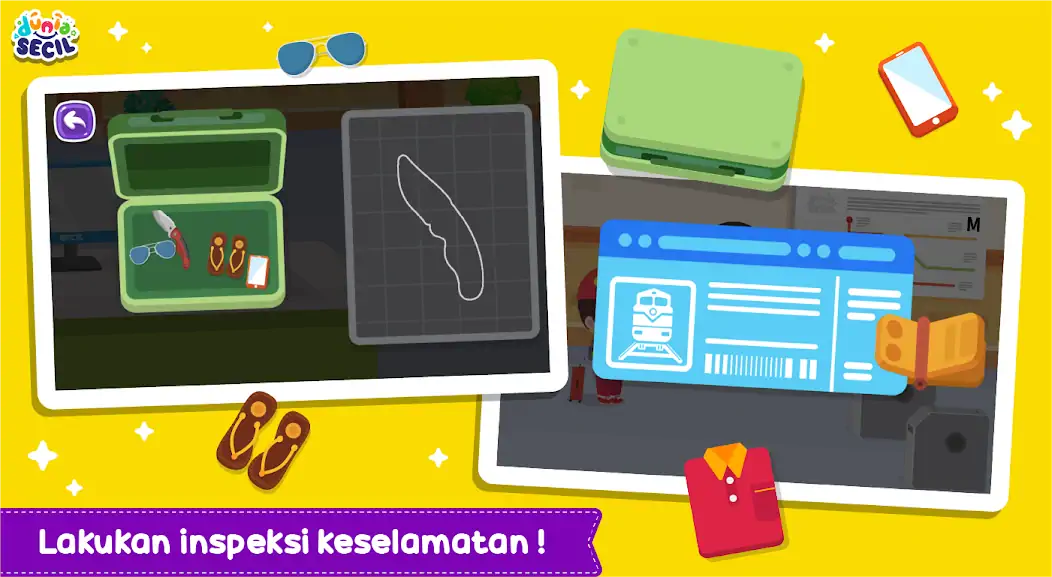 Скачать Kereta Api Dunia Secil [MOD Много денег] на Андроид
