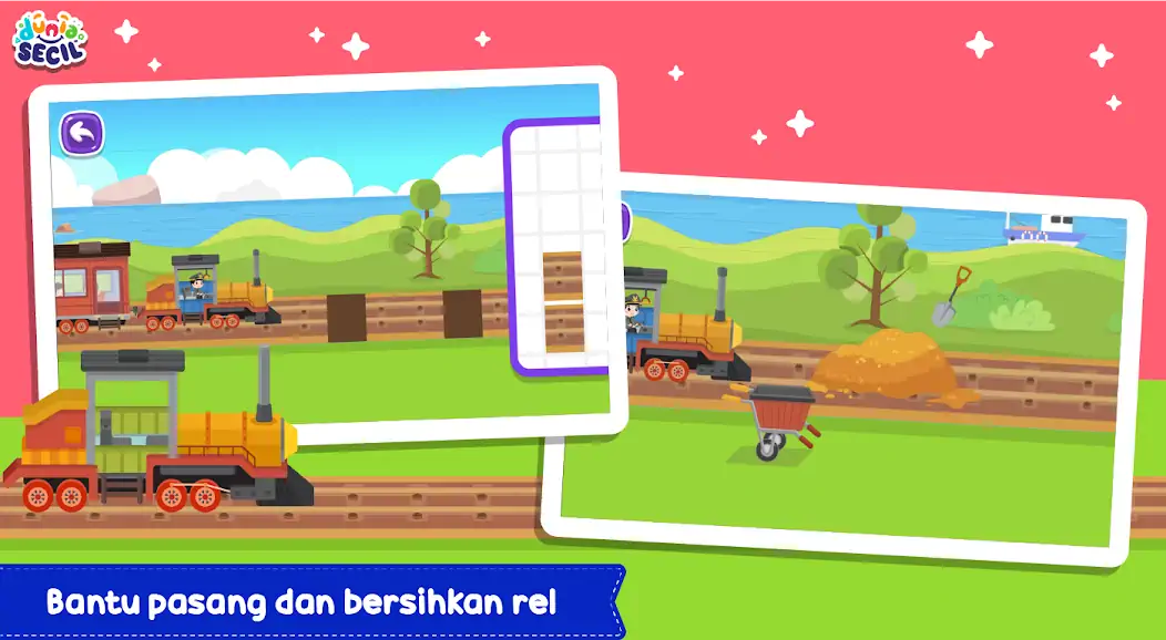 Скачать Kereta Api Dunia Secil [MOD Много денег] на Андроид