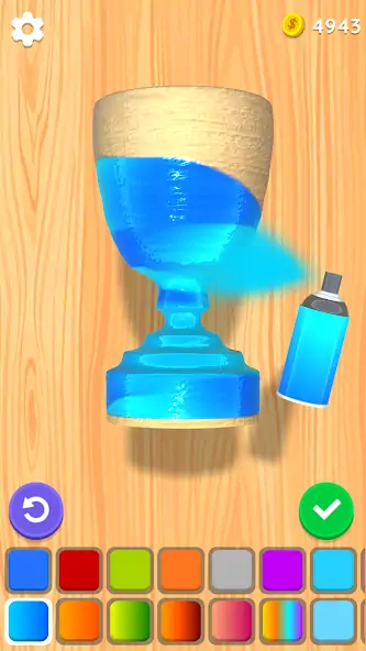 Скачать токарная обработка дерева 3D [MOD Бесконечные монеты] на Андроид
