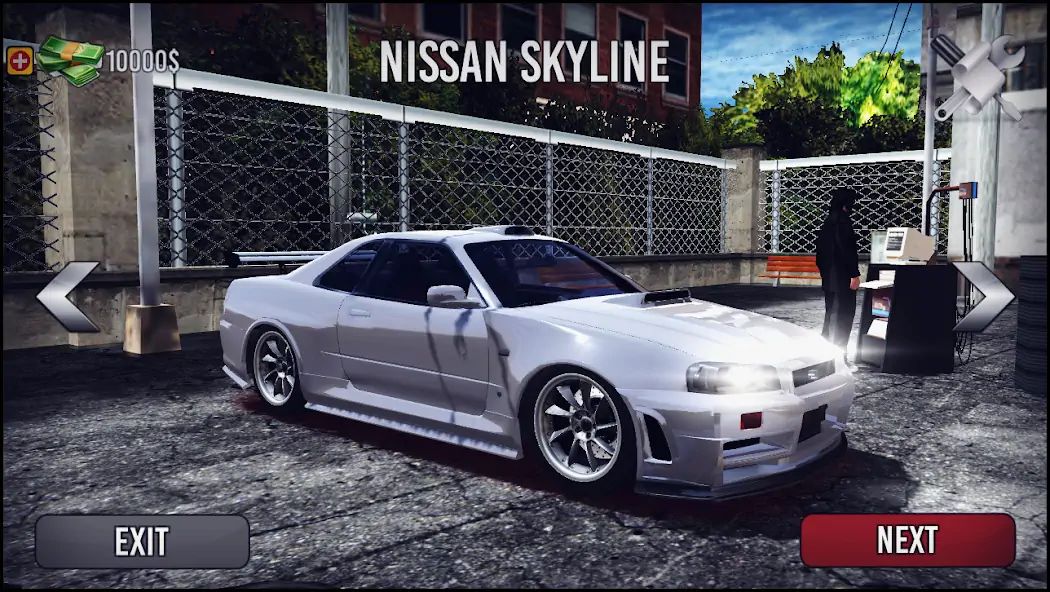 Скачать Skyline Drift Simulator [MOD Бесконечные монеты] на Андроид