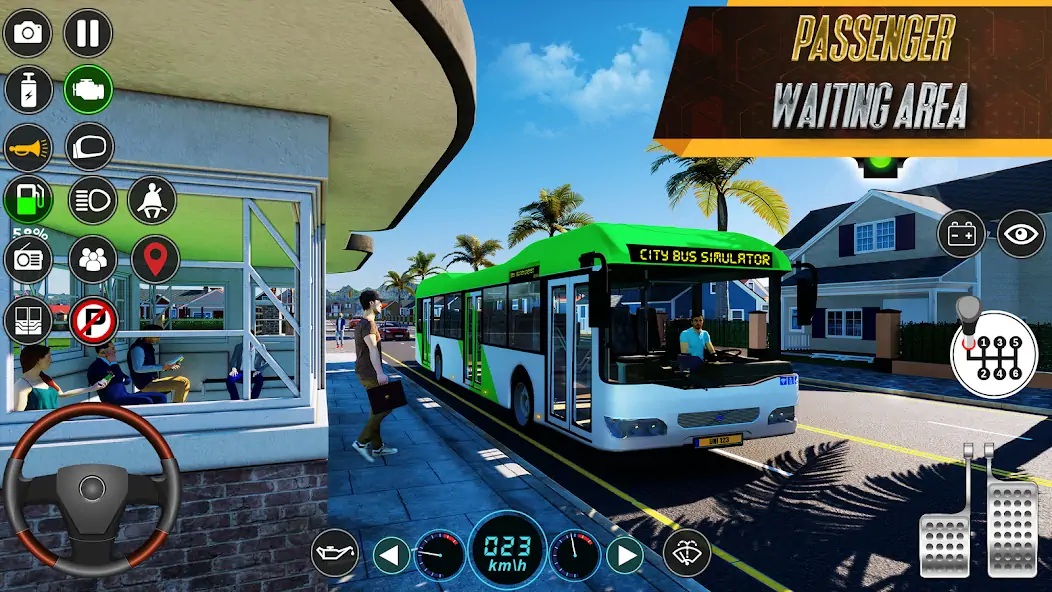 Скачать Real City Bus Simulator Games [MOD Бесконечные монеты] на Андроид