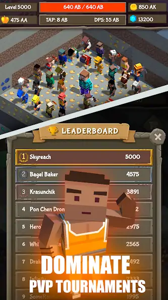 Скачать Tap Tap Mine: Айдл Кликер 2023 [MOD Много денег] на Андроид