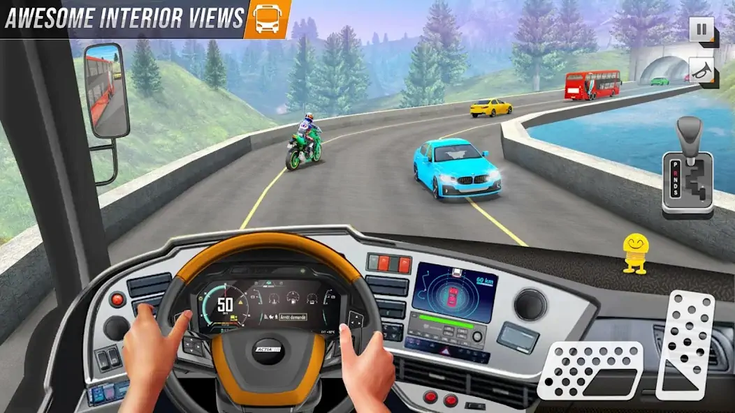 Скачать Real Bus Simulator: Bus Games [MOD Много монет] на Андроид