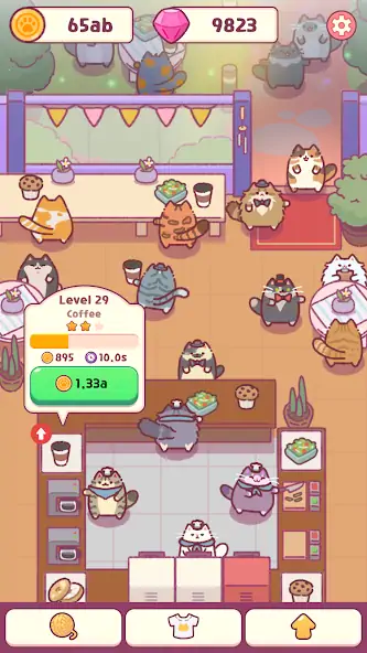 Скачать Cat Snack Bar : Cat Food Games [MOD Бесконечные монеты] на Андроид