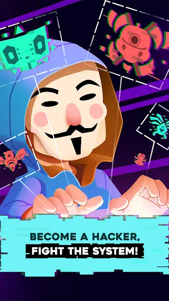 Скачать Hacking Hero: Hacker Clicker [MOD Бесконечные деньги] на Андроид