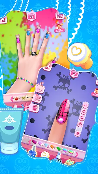 Скачать My Nail Makeover: Nail Salon [MOD Много денег] на Андроид