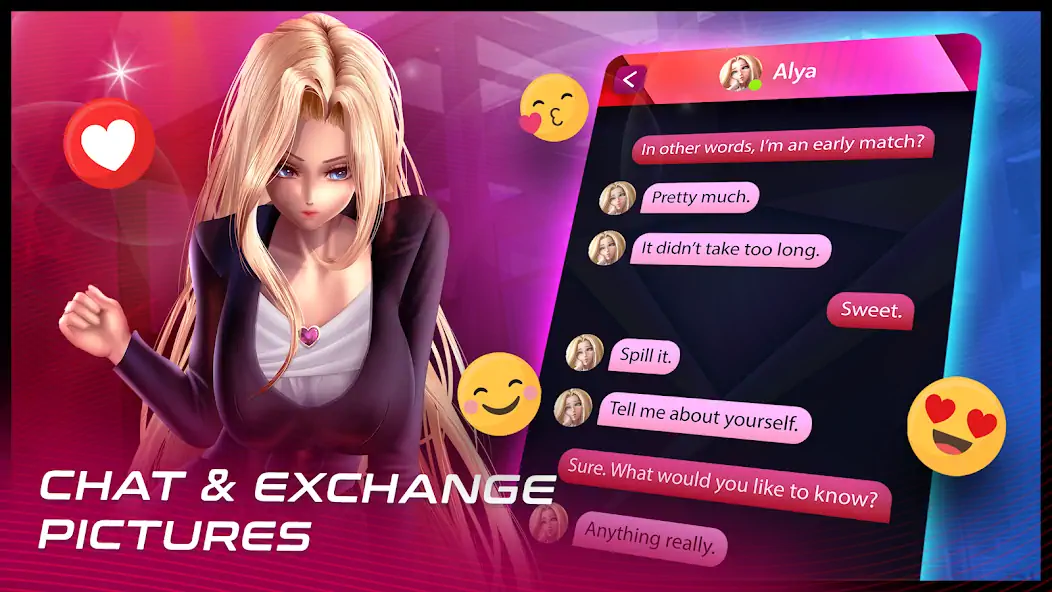 Скачать LoveNest - Anime Character Sim [MOD Бесконечные монеты] на Андроид