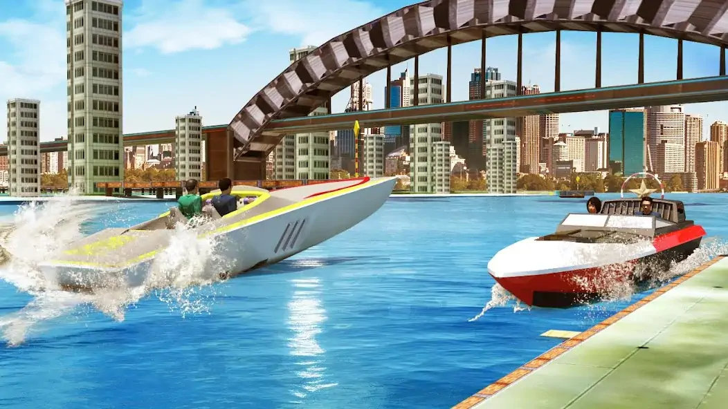Скачать Boat Simulator Games [MOD Много монет] на Андроид