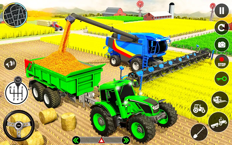 Скачать Tractor Farming: Tractor Games [MOD Много монет] на Андроид