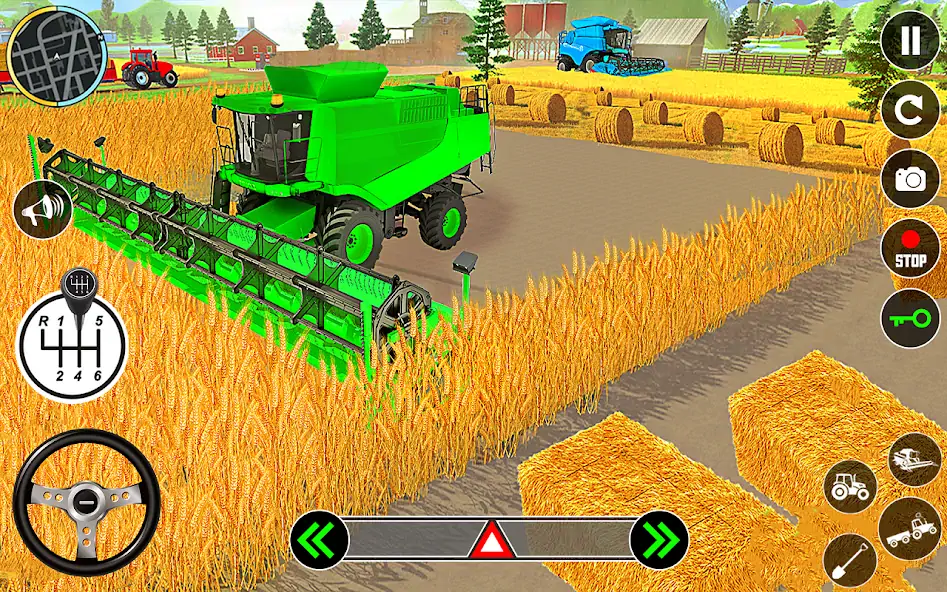 Скачать Tractor Farming: Tractor Games [MOD Много монет] на Андроид