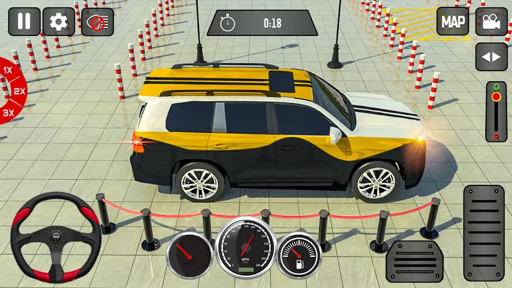 Скачать Автомобильные игры 3d Парковка [MOD Много денег] на Андроид