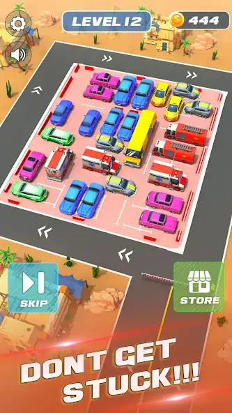Скачать Parking Jam Unblock: Car Games [MOD Много монет] на Андроид