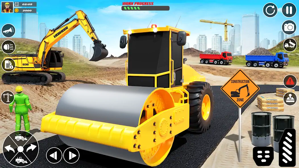 Скачать City Builder Construction Sim [MOD Много монет] на Андроид