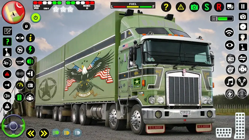 Скачать русская армия грузовик игра [MOD Много монет] на Андроид