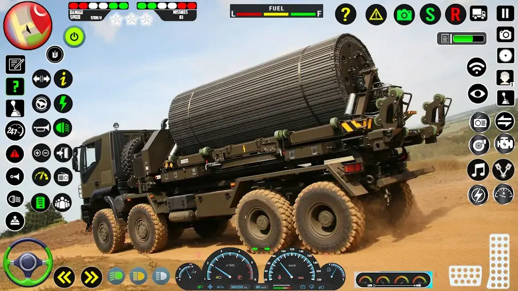 Скачать русская армия грузовик игра [MOD Много монет] на Андроид