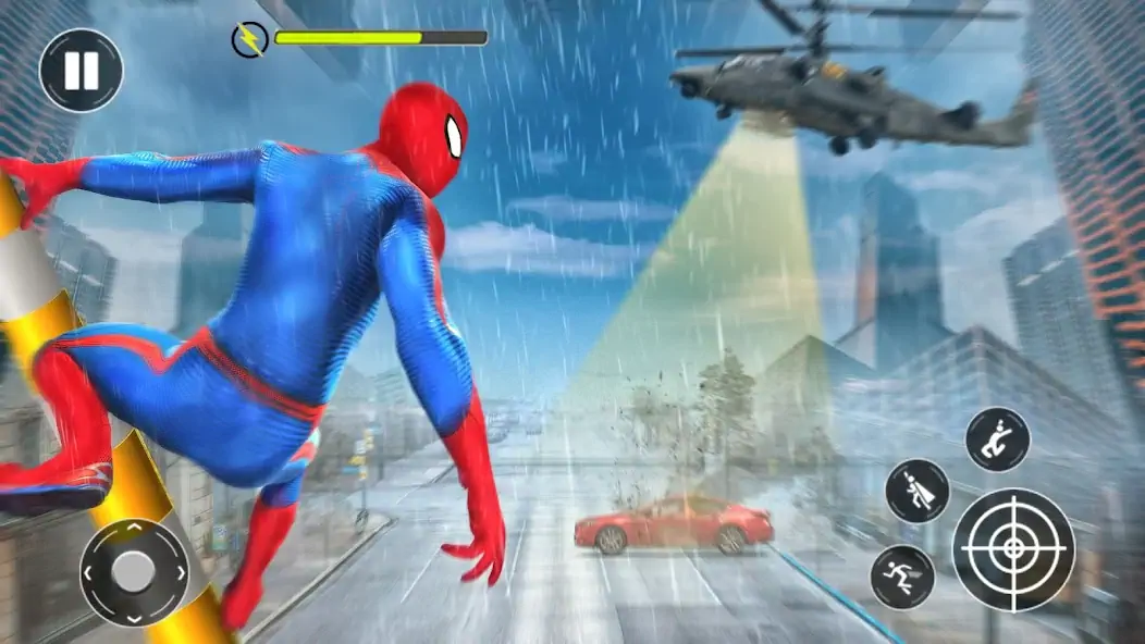 Скачать Flying Superhero Robot Games [MOD Бесконечные монеты] на Андроид