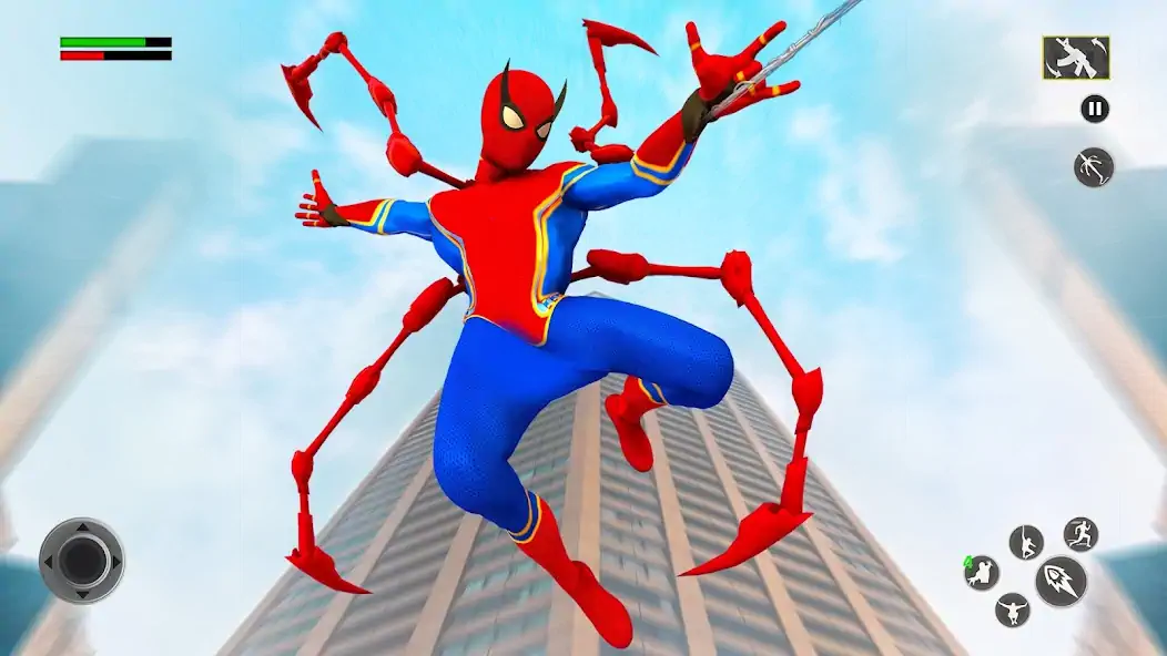 Скачать Flying Superhero Robot Games [MOD Бесконечные монеты] на Андроид