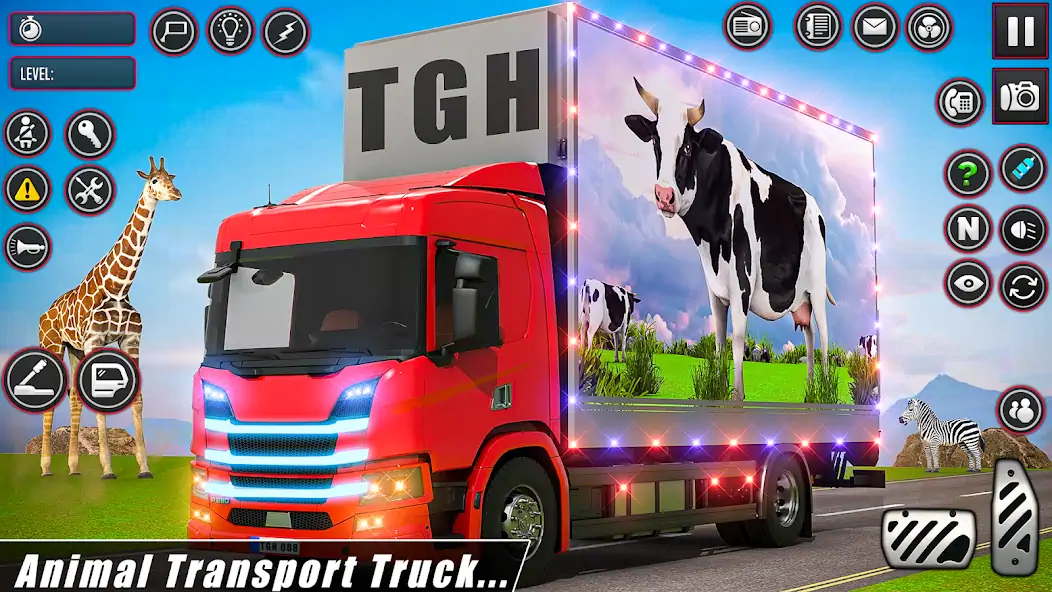 Скачать Domestic Animal Transport Game [MOD Бесконечные монеты] на Андроид