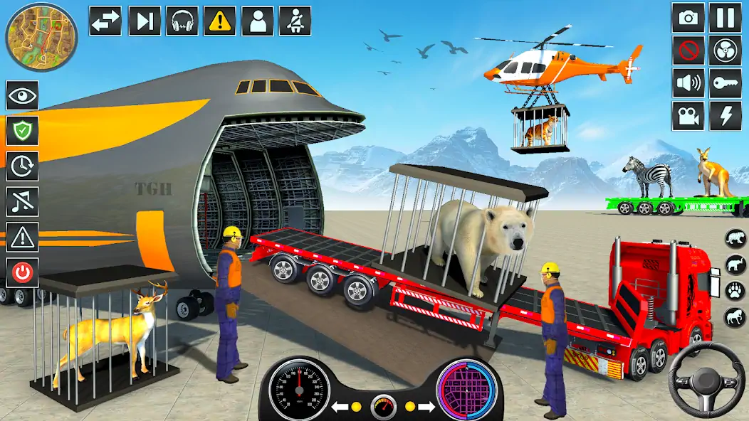 Скачать Domestic Animal Transport Game [MOD Бесконечные монеты] на Андроид