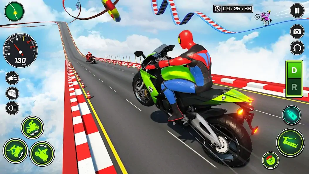 Скачать 3D Гонки: велосипедные игры [MOD Много монет] на Андроид