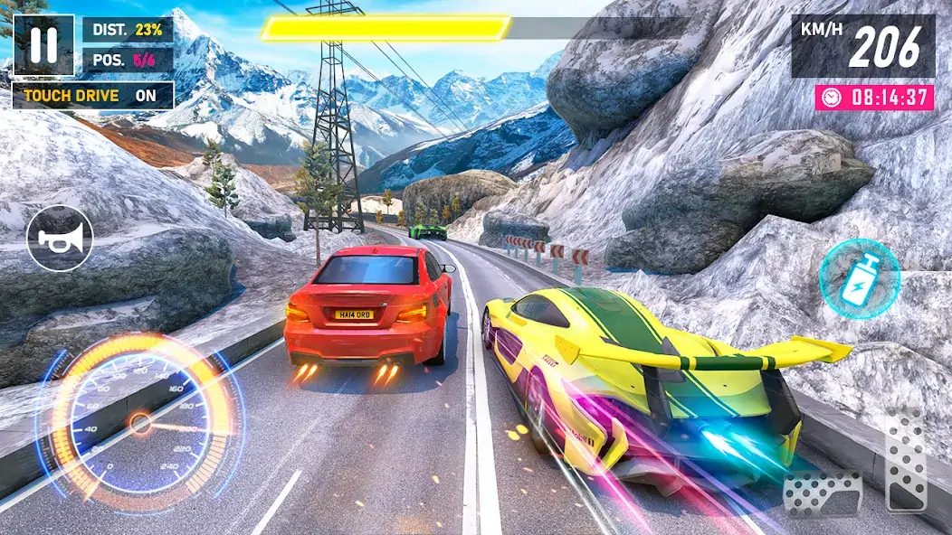 Скачать Car Race 3D Game - игры машины [MOD Много монет] на Андроид