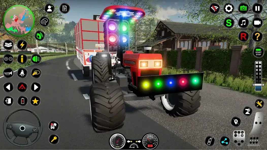 Скачать Индийская тракторная игра 3D [MOD Много денег] на Андроид