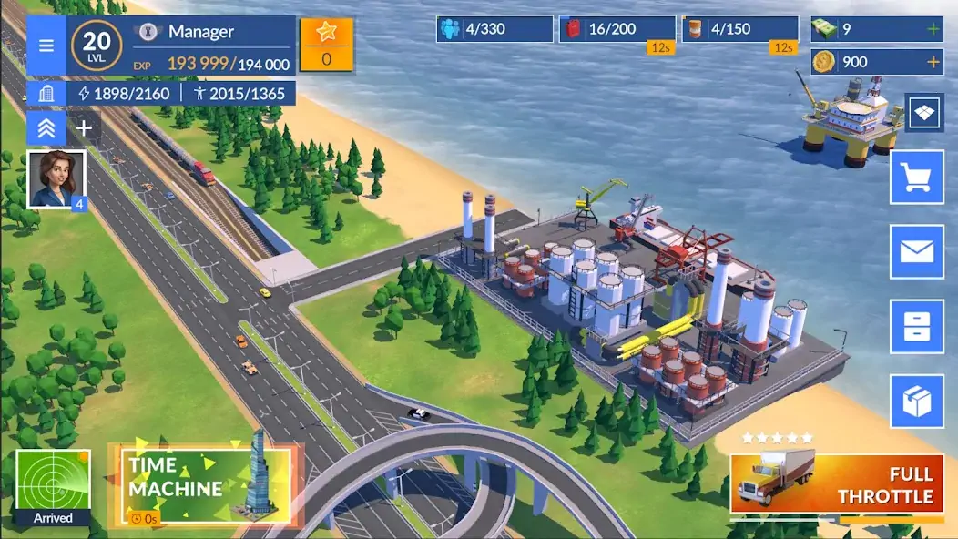 Скачать Transport Manager Tycoon [MOD Много монет] на Андроид