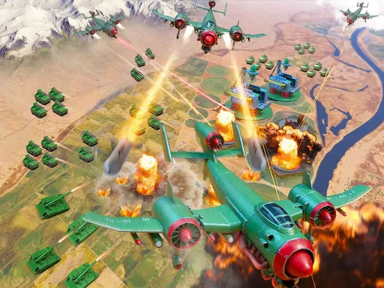 Скачать Army Men Strike Beta [MOD Бесконечные деньги] на Андроид
