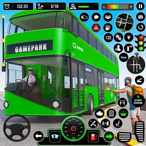 Скачать Bus Driving Simulator PVP Game [MOD Бесконечные деньги] на Андроид