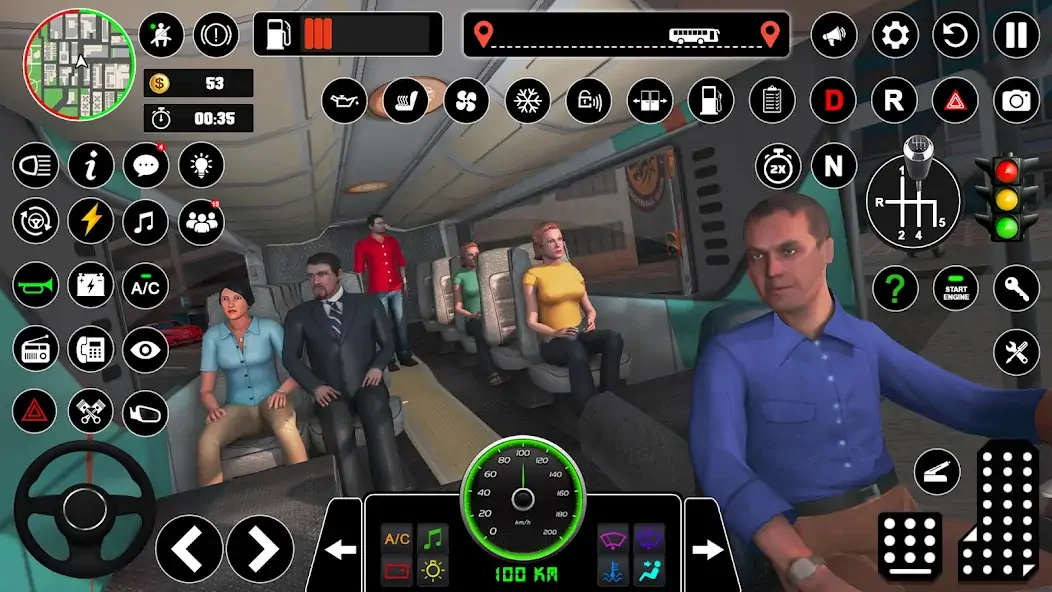Скачать Bus Driving Simulator PVP Game [MOD Бесконечные деньги] на Андроид