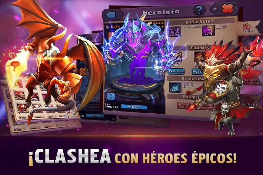 Скачать Clash of Lords 2: Español [MOD Много денег] на Андроид