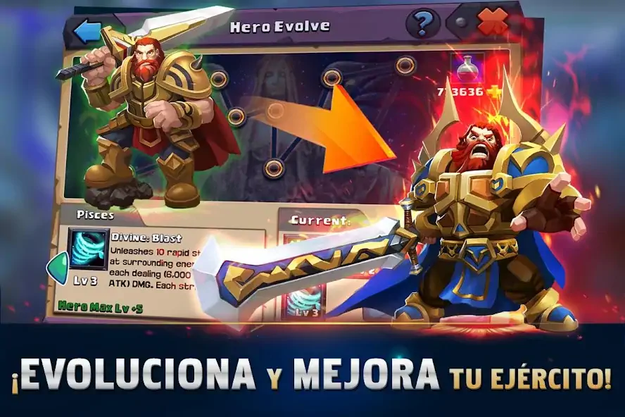 Скачать Clash of Lords 2: Español [MOD Много денег] на Андроид