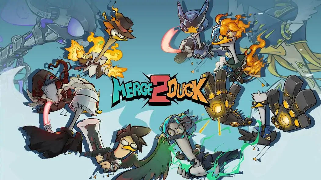 Скачать Merge Duck 2: Idle RPG [MOD Бесконечные монеты] на Андроид