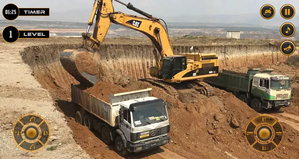 Скачать JCB Тяжелая строительная игра [MOD Много монет] на Андроид
