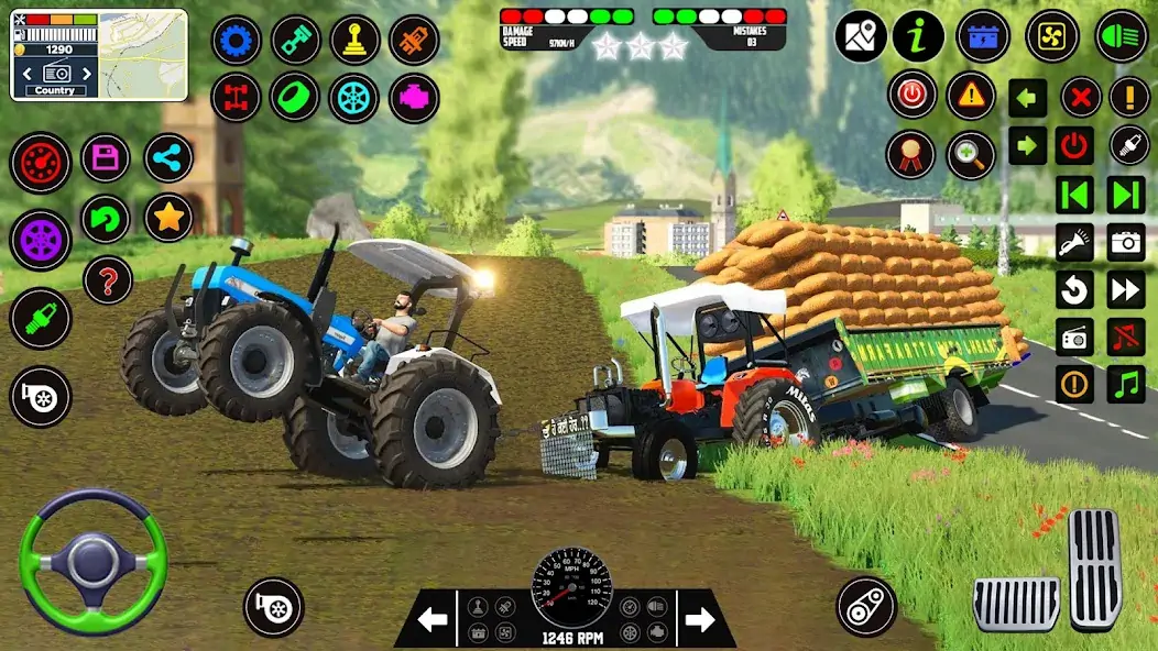 Скачать индийские тракторные игры [MOD Много монет] на Андроид