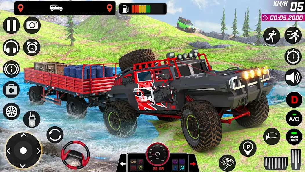 Скачать Offroad Jeep Game・Driving Game [MOD Бесконечные деньги] на Андроид