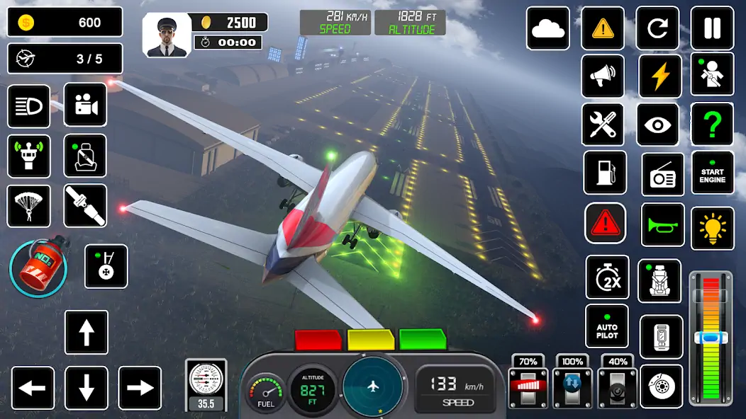Скачать пилот полет симулятор игры [MOD Бесконечные деньги] на Андроид