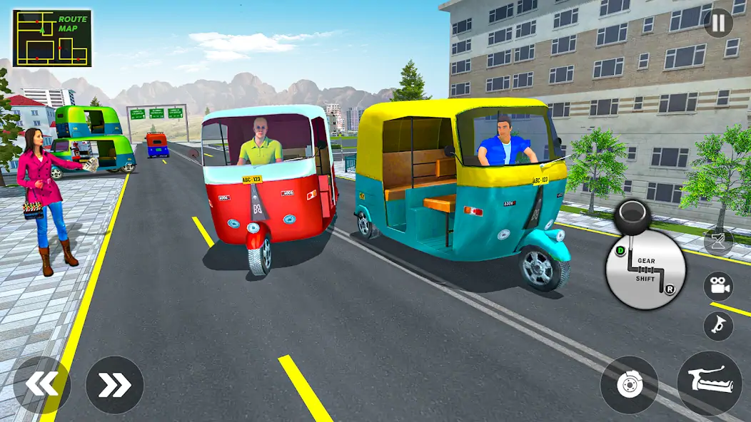 Скачать Tuk Tuk Auto Ricşa joc 3d [MOD Много монет] на Андроид