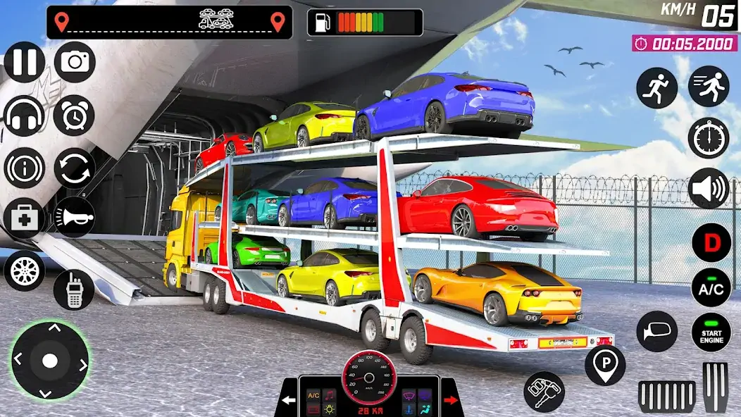 Скачать Transport Truck Game Car Games [MOD Много денег] на Андроид