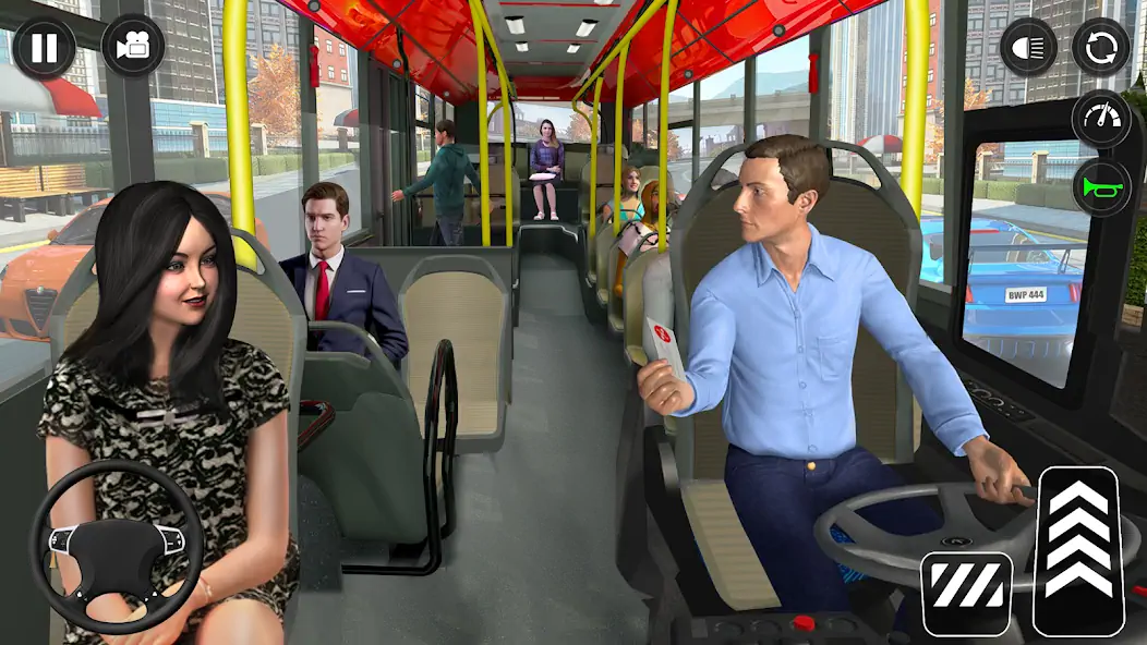 Скачать Bus Simulator 2022 Bus Game 3D [MOD Много монет] на Андроид