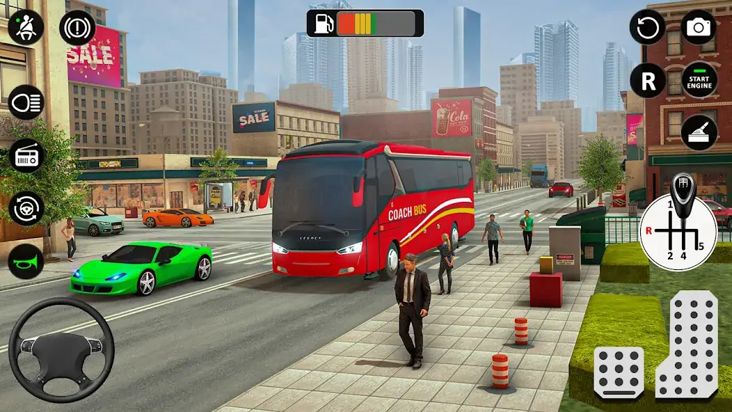 Скачать Coach Bus Simulator: Bus Games [MOD Бесконечные монеты] на Андроид