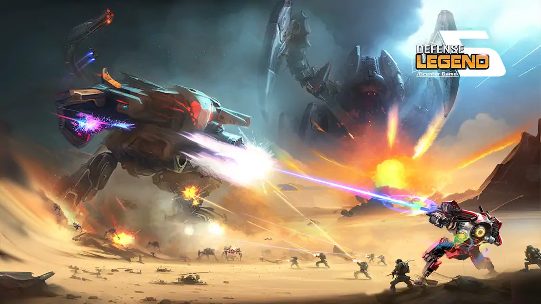 Скачать Defense Legend 5: Survivor TD [MOD Бесконечные деньги] на Андроид