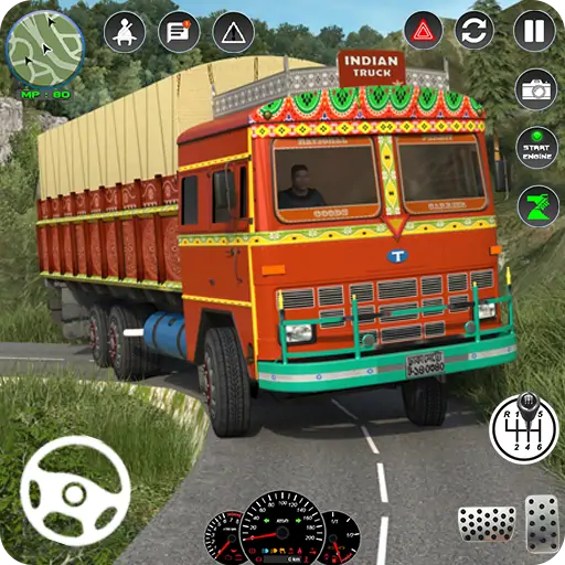 Скачать Indian Truck Simulator - Lorry [MOD Бесконечные монеты] на Андроид