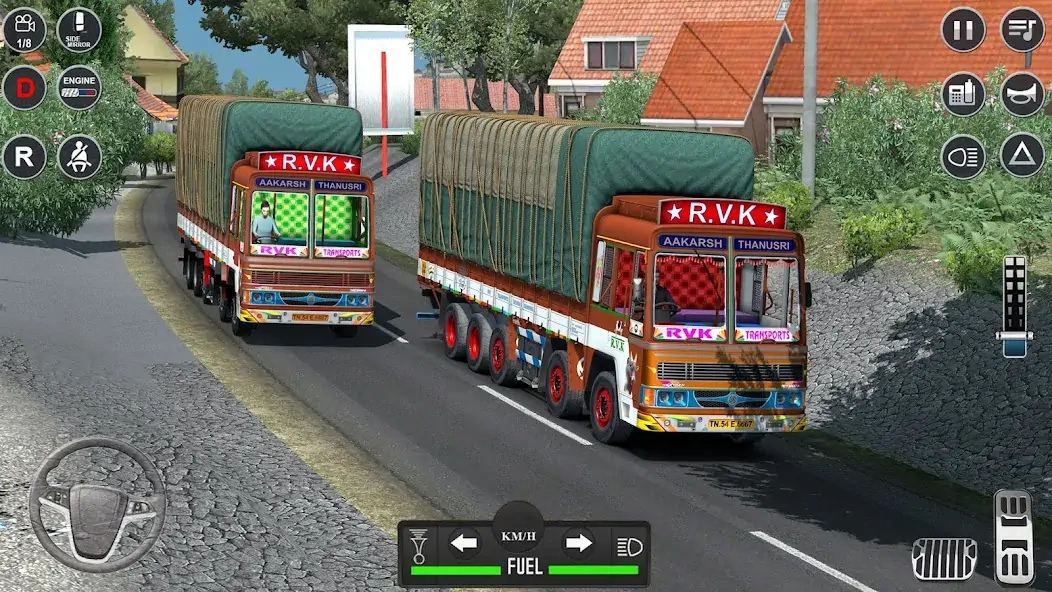 Скачать Indian Truck Simulator - Lorry [MOD Бесконечные монеты] на Андроид