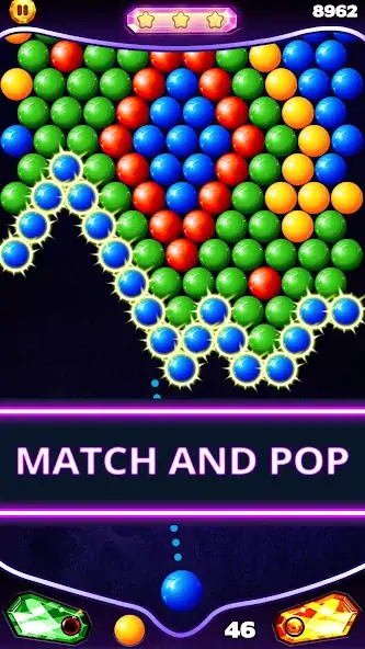 Скачать Bubble Shooter Classic [MOD Бесконечные деньги] на Андроид