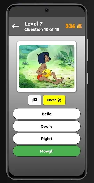 Скачать Guess Cartoon Character Quiz [MOD Много монет] на Андроид